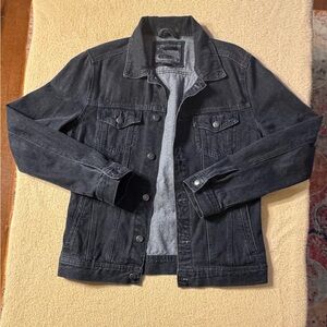 21men Black Denim Jacket